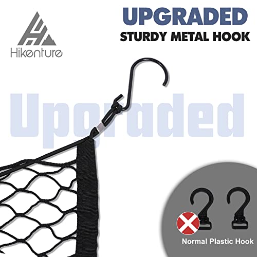 Hikenture Cargo Net for Folding Wagon - Anti-Falling Nylon Cover With 6 Hooks - Image 5