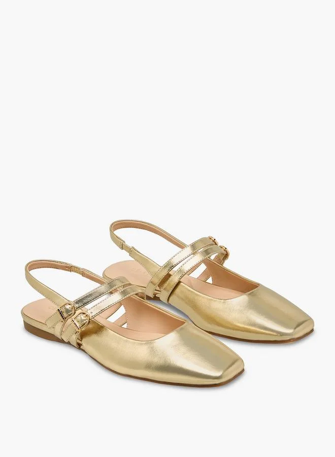 Women Buckle Accent Strap Sandals