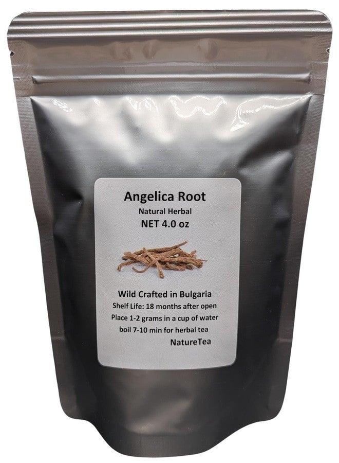 Nature Tea Angelica Root -Angelica archangelica Dried Root Cut (01 oz) - Image 1