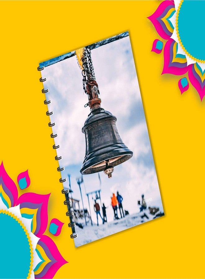 ESCAPER Temple Bell Devotional Diary, Ruled - A5 Size - 8.5 x 5.5 inches God Diary, Diary Notepad, Diary for Boys, Diary for Girls, Diary for Office, Diary for Gift, Diary for men, Diary for Women - Image 4