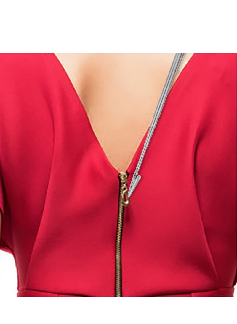 2 Pieces Telescoping Bracelet Jewelry Helper Tool Telescoping Metal Alligator Clip Bracelet Alligator Clamp Mechanics Home Automobile Repairing Jewelry Fastening Picking Items - Image 5