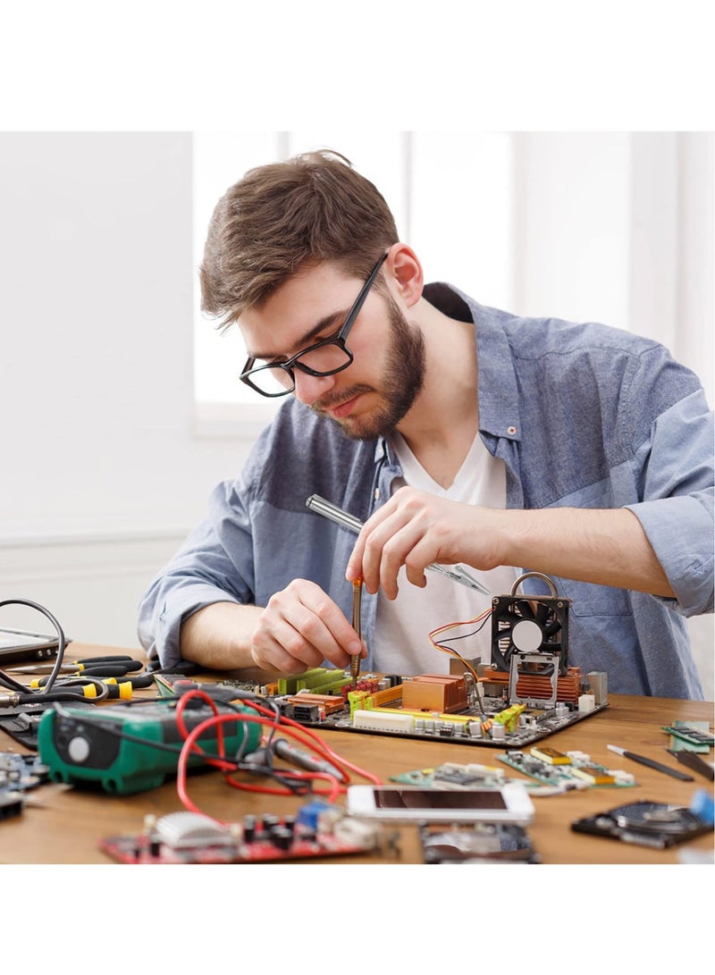 2 Pieces Telescoping Bracelet Jewelry Helper Tool Telescoping Metal Alligator Clip Bracelet Alligator Clamp Mechanics Home Automobile Repairing Jewelry Fastening Picking Items - Image 4