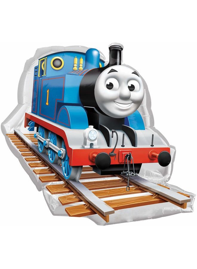 Anagram International, 29" 2481701 Thomas The Tank Shape Balloon Pack, Multicolor