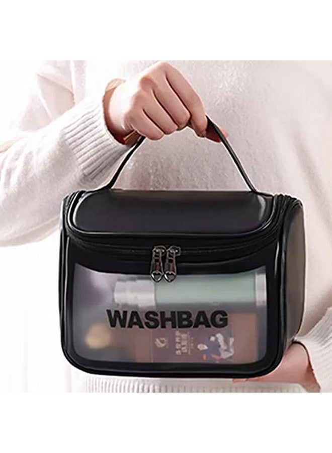 FLYNGO FLYNGO Medium-sized 16 Cms Cosmetic Pouch(M_Black)  - Image 2