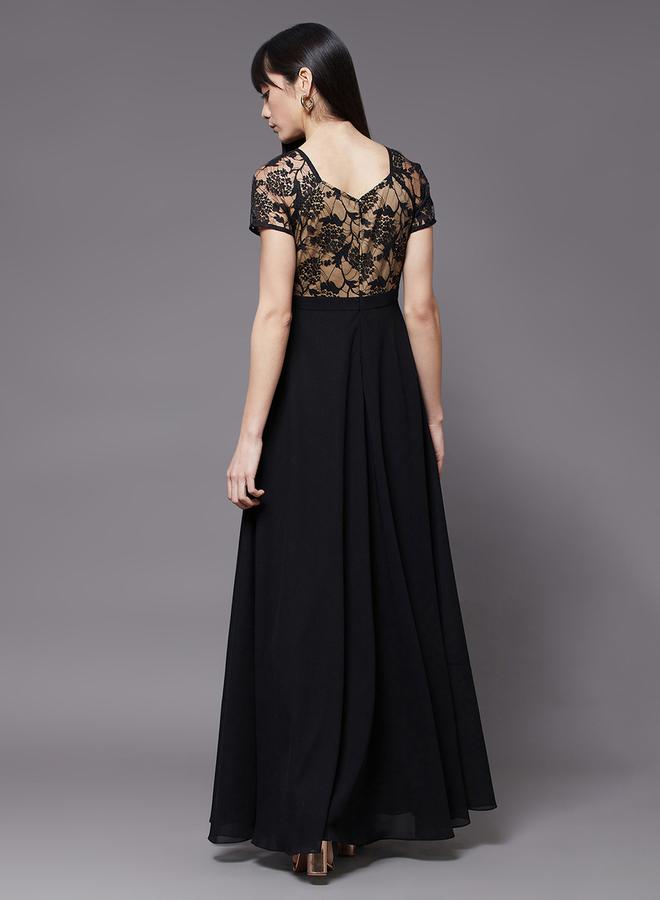 Miss Chase Lace Bodice Maxi Dress - Image 4
