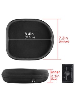 Geekria Geekria UltraShell Headphone Case for Anker Soundcore Life Q20 Headphones Protective Hard Shell Travel Carrying Bag with Room for Accessories (Deep Gray)  - Image 5