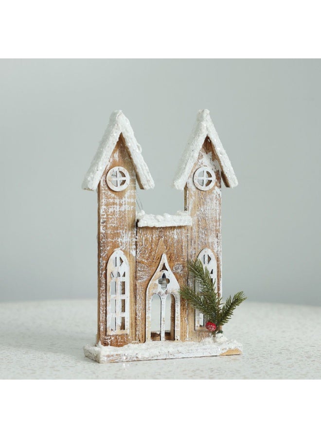 DANUBE HOME Danube Home Rudolph Christmas Led Castle - 19X6X31Cm Multi Color Festive Decor For Holiday Season Christmas Decoration Collection Decorative Home Accessories  - Image 2