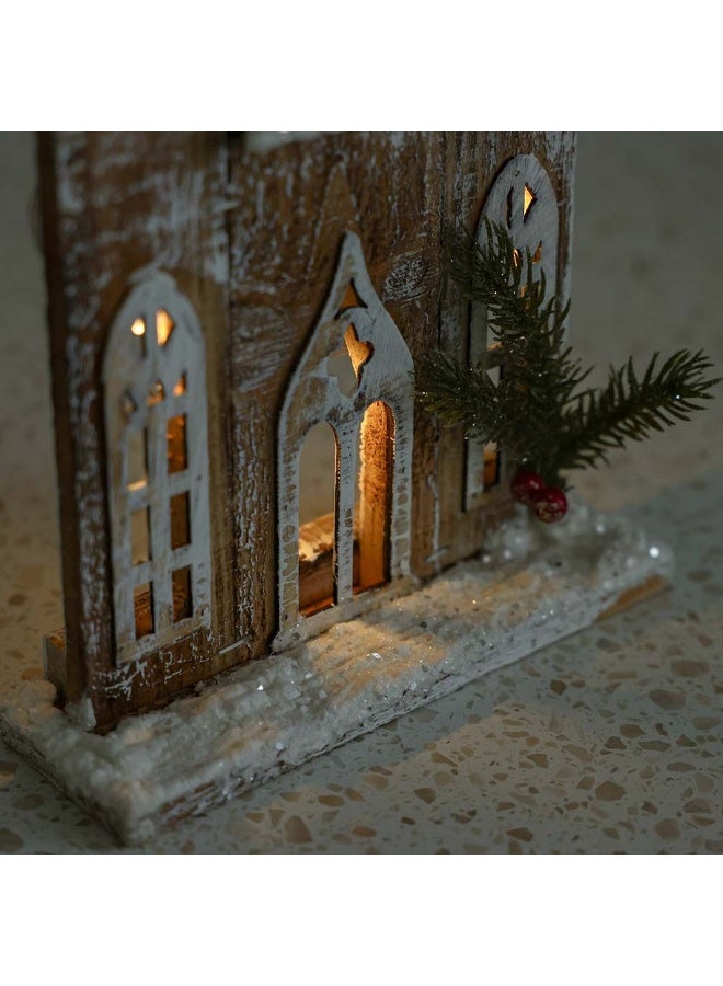 DANUBE HOME Danube Home Rudolph Christmas Led Castle - 19X6X31Cm Multi Color Festive Decor For Holiday Season Christmas Decoration Collection Decorative Home Accessories  - Image 4