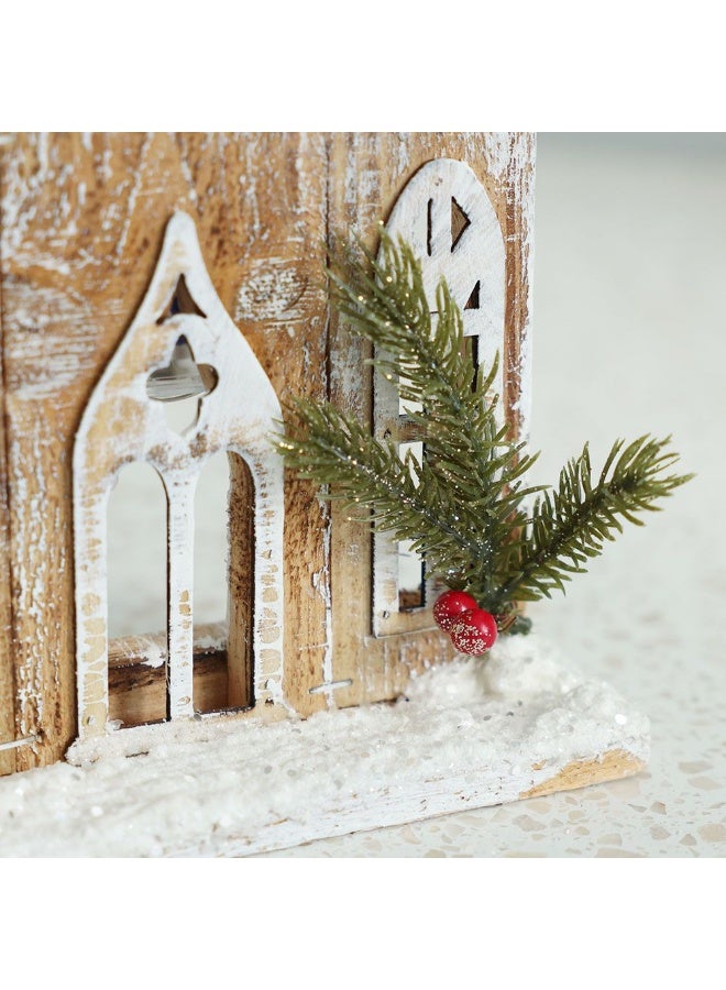 DANUBE HOME Danube Home Rudolph Christmas Led Castle - 19X6X31Cm Multi Color Festive Decor For Holiday Season Christmas Decoration Collection Decorative Home Accessories  - Image 3