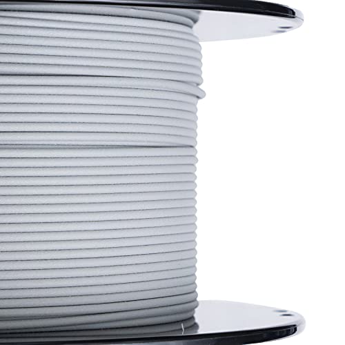 HATCHBOX Matte PLA 3D Printer Filament, Dimensional Accuracy +/- 0.03 mm, 1 kg Spool, 1.75 mm, Gray - Image 2
