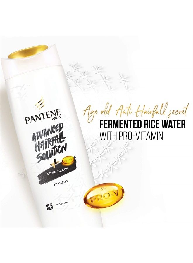 Pantene Advanced Hair Fall Solution Long Black Shampoo, 180 ml - Image 3