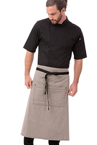 Chef Works Unisex Portland Bistro Apron, Black, One Size - Image 5