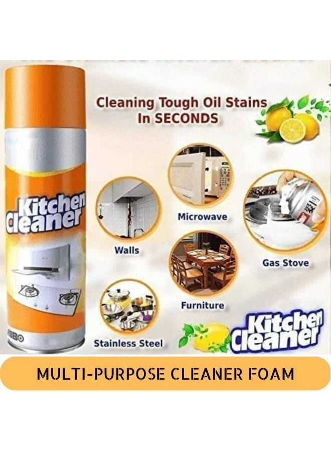 "Kitchen Cleaner Premium Foam Spray - Kitchen Cleaner - 500ml - Removes Grease Easily and Safely" - Generic - Image 4