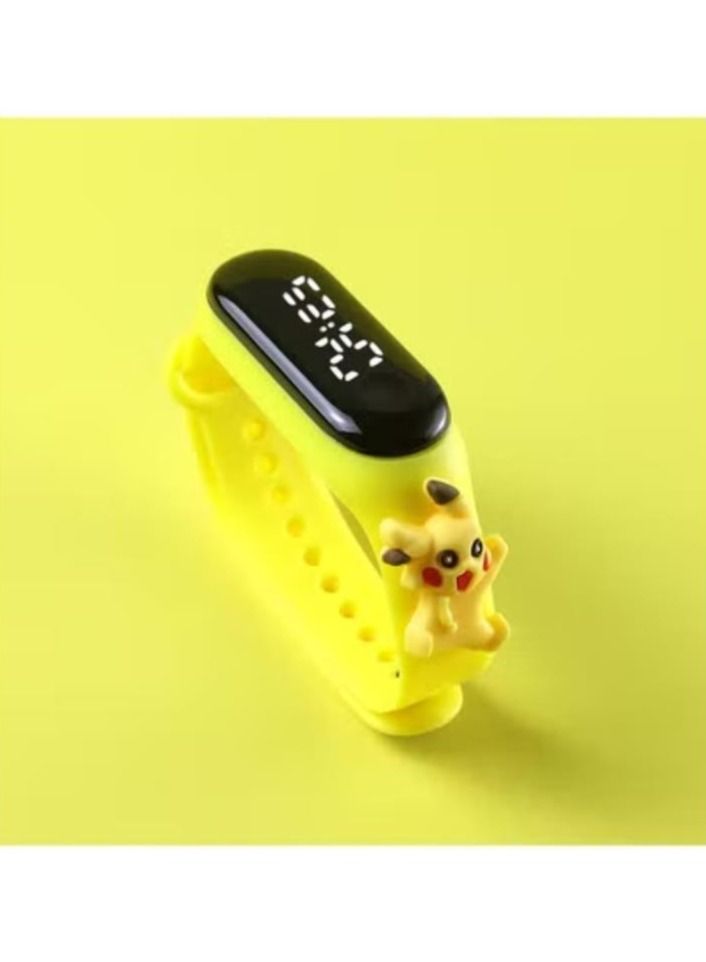 Kids' Water Resistant Silicone Digital Watch 6PCS  - Image 4