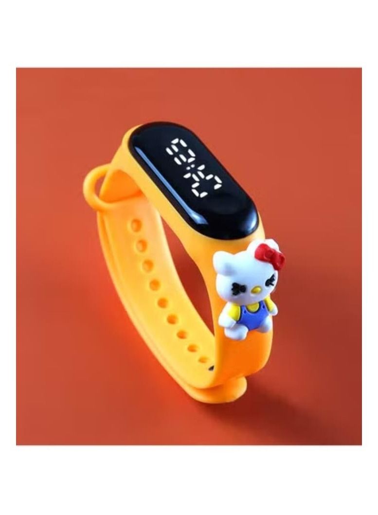 Kids' Water Resistant Silicone Digital Watch 6PCS  - Image 2
