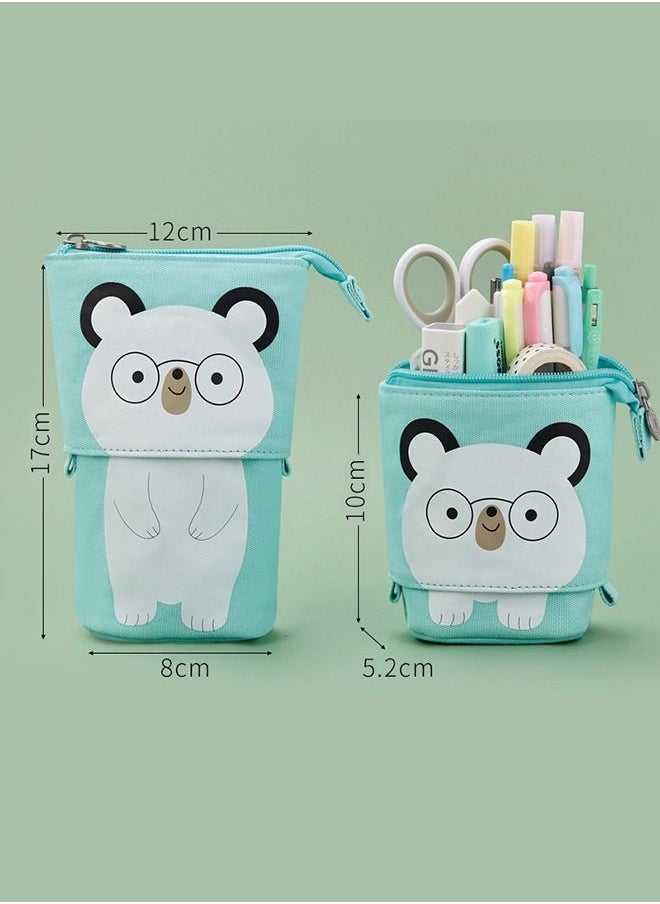 Canvas Pen Holder Vertical Stationery Box Student Case Green - pzsku/Z3629040482480C93271AZ/45/_/1684991022/9d8cbcca-4973-4879-a5bc-71937f7d7849