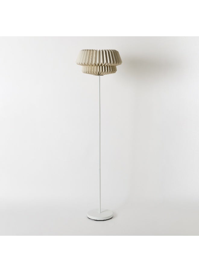 Home Box Tasha Metal Floor Lamp With Paper Shade - 40X160 Cm  - Image 5