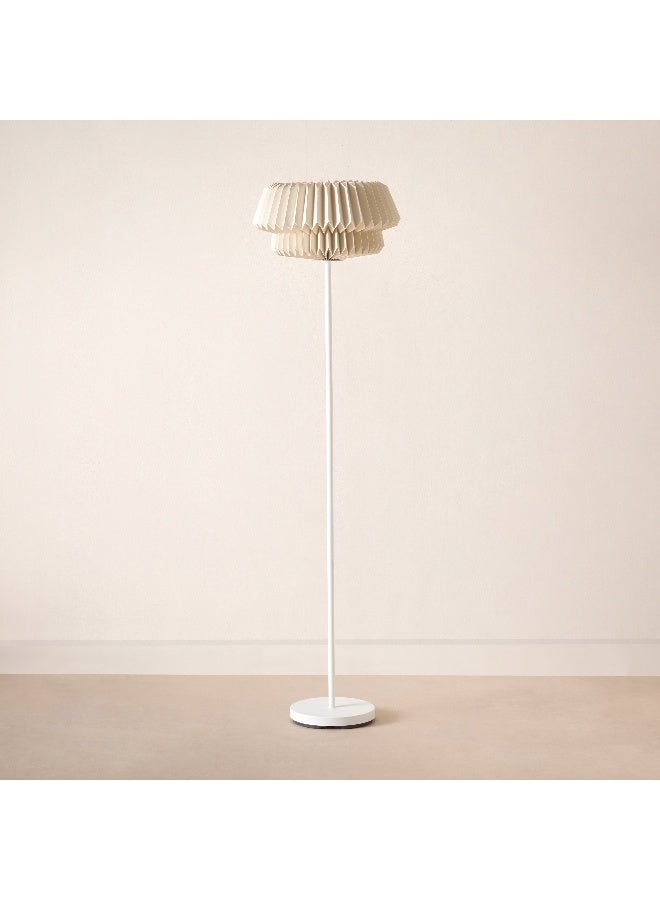 Home Box Tasha Metal Floor Lamp With Paper Shade - 40X160 Cm  - Image 1