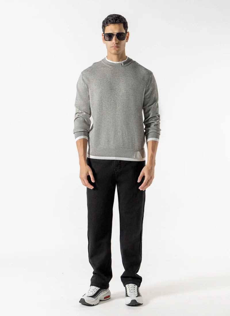 شايبس LAYERED CREWNECK SWEATER