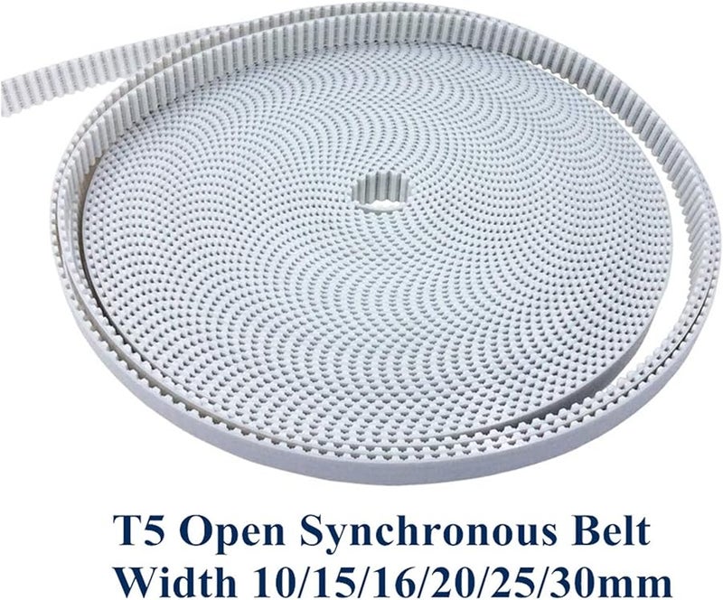 Polyurethane Steel T5 Open Timing Belt 5 Meters 25mm Width Strong Durable Synchronous Belt - Image 3