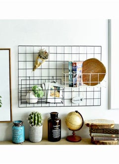 Generic Grid Photo Wall Decorative Iron Frame Clip Photo Wall Hanging Painting Wall Art Display Wall Black  - Image 3