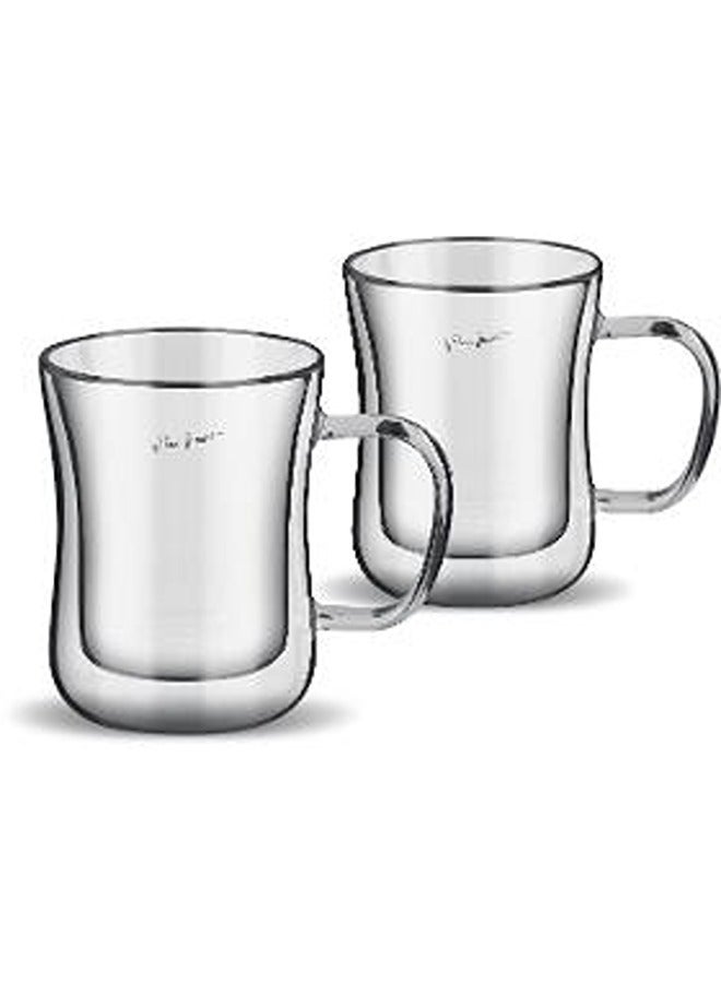 Lamart Latte Glass Set 400 Ml 2 Pcs