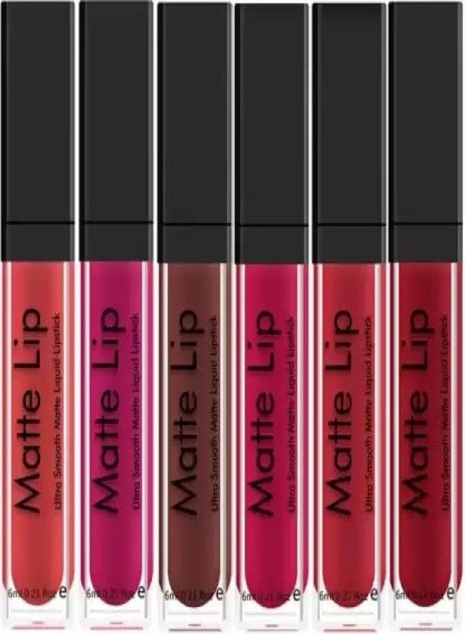 PROTYA Lipstick Set, Combo Pack 6PC MATTE LIPSET - Image 1
