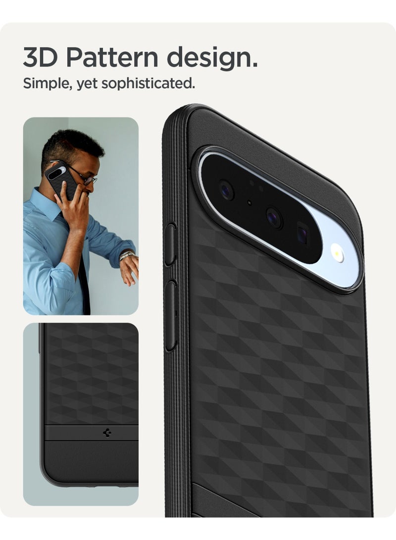Spigen Parallax MagFit for Google Pixel 10 PRO Case | Pixel 10 Cover [Pixelsnap and MagSafe compatible] - Matte Black - Image 4