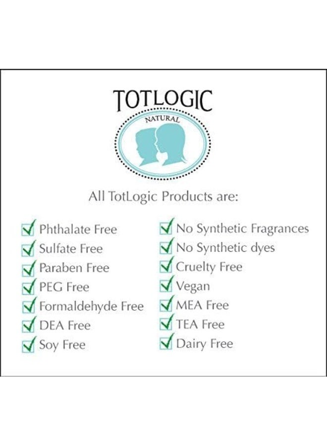 TotLogic Sulfate Free Bubble Bath - 8 oz, Original Scent, Gentle & Hypoallergenic, Rich in Antioxidants & Botanicals, No Parabens, No Phthalates, No Sulfates - Image 5