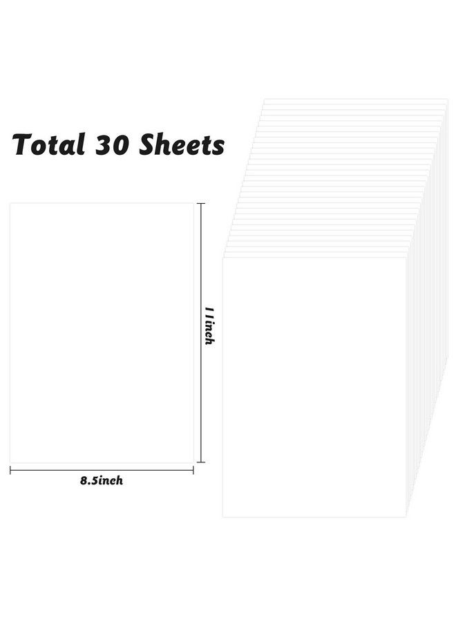BeYumi 30 Packs Sticker Collecting Album Pages Reusable Doublesided Release Papers For Sticker Collecting Blank Sticker Collecting Pages For Kids And Adults 11.6 X 8.3 Inches - Image 3