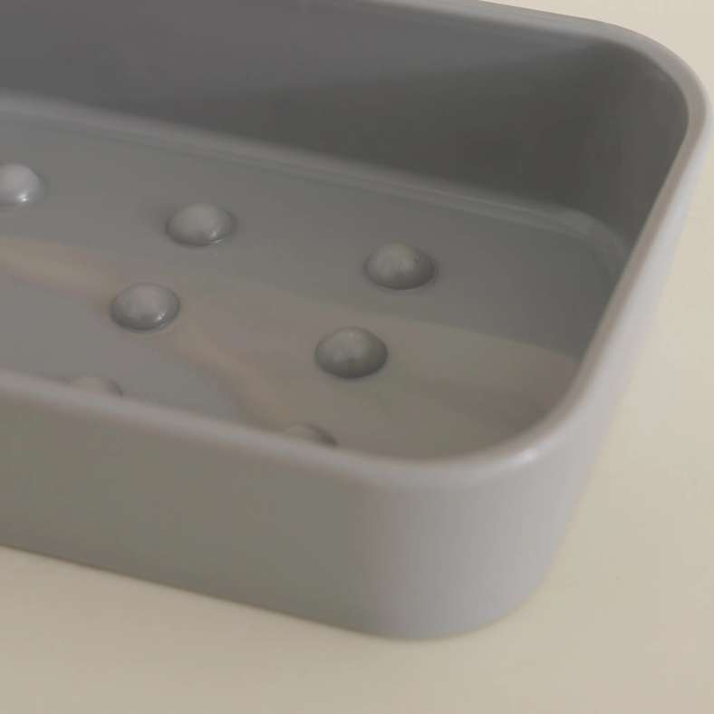 Pan Home طقم اكسسوار حمام مالدون 5 قطع رمادي - Image 4