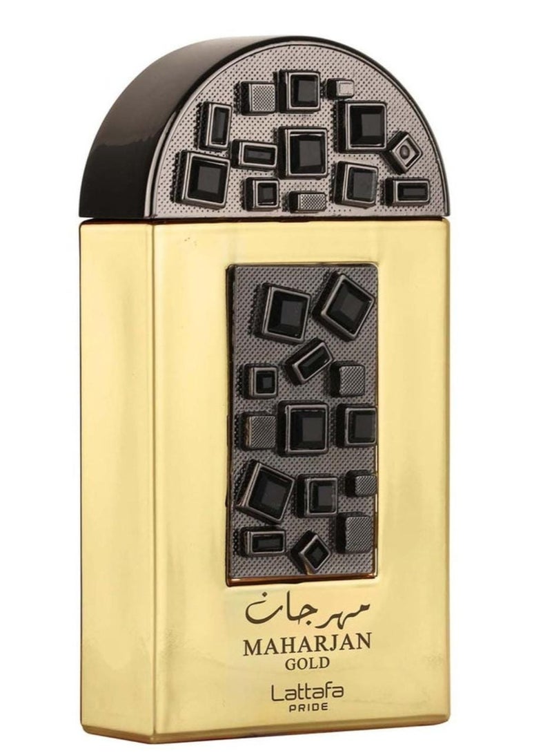 لطافة عطر لطافة برايد ماهارجان جولد أو دو برفيوم 100 مل - عطر للجنسين برائحة العنبر والزهور والتوابل - Image 2