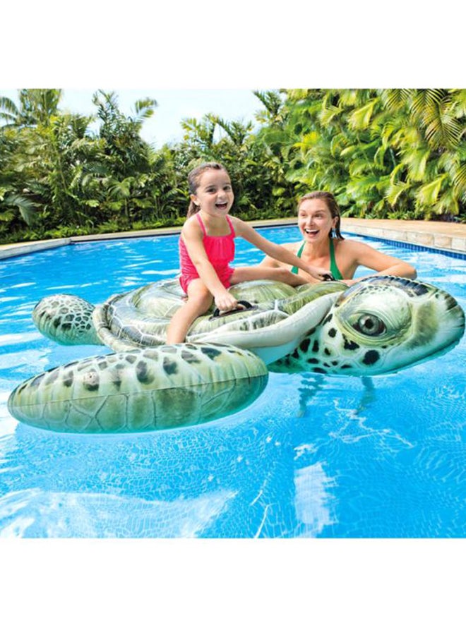 INTEX Realistic Sea Turtle Ride-On Pool Float 191 x 170cm - Image 3