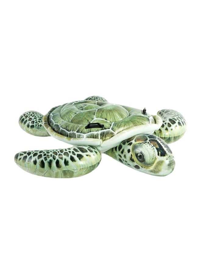 INTEX Realistic Sea Turtle Ride-On Pool Float 191 x 170cm - Image 1