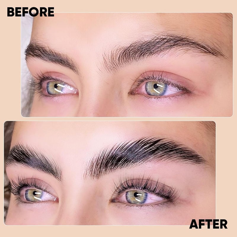 Libeauty Lash Lift and Color Kit Brow Lamination Kit with Black Color Quick Lifting Perming & Voluminous Coloring with Complete Tools DIY Eyelash Perm Use at Home & Salon Supplies - Image 3