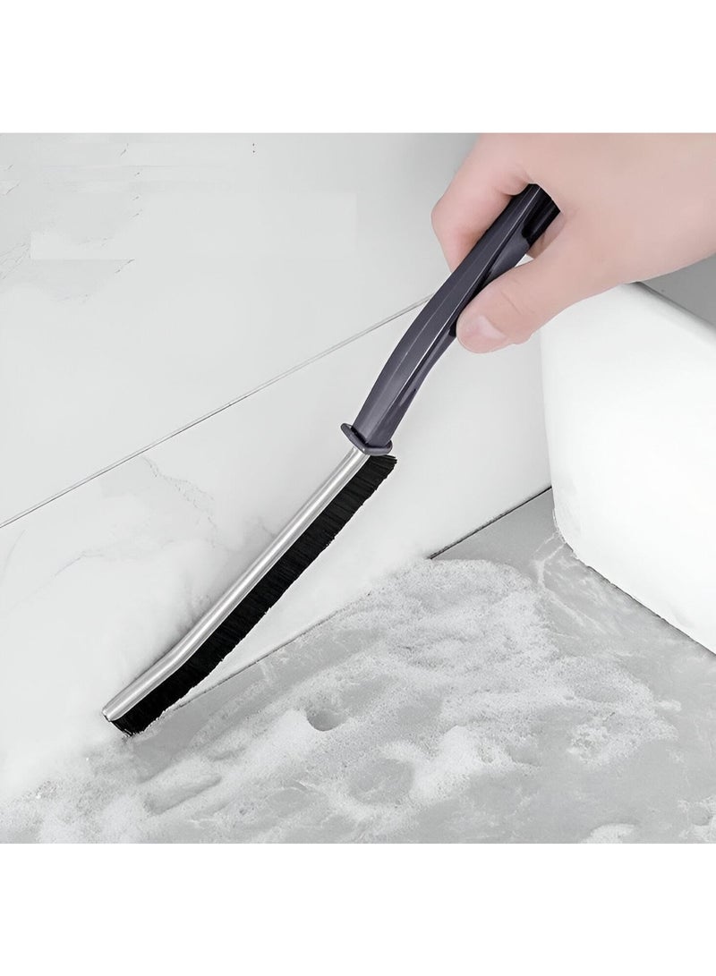 فرشاة تنظيف متعددة الاستخدام بمقبض طويل – لإزالة الغبار والأوساخ من الزوايا والأماكن الضيقة – طقم 2 قطعة - Image 2