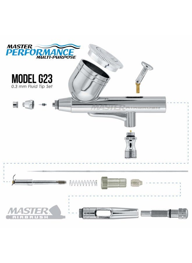 Master Airbrush ® العلامة التجارية، نموذج G23 متعدد الأغراض الدقيق - Image 3