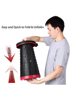 Generic New Telescopic Stool, Portable Folding Stool-Multicolours  - Image 5