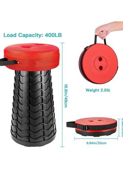 Generic New Telescopic Stool, Portable Folding Stool-Multicolours  - Image 4