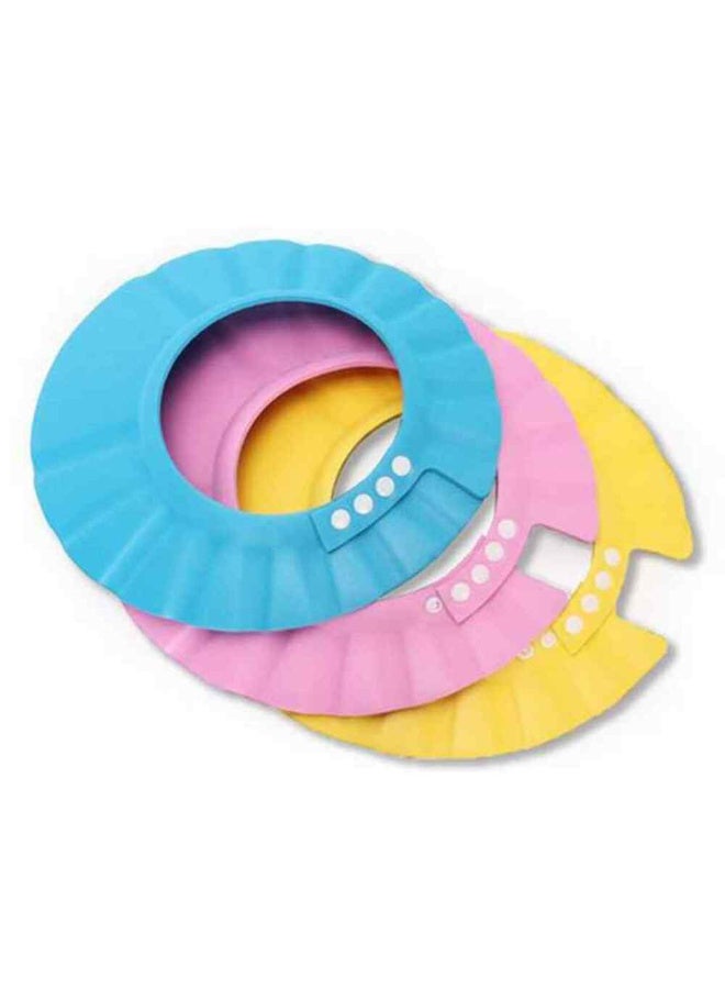 MiniMe Soft EVA Baby Bath Visor | 4‑Snap Adjustable | Yellow | Shields Eyes & Ears From Water & Shampoo | Lightweight, Flexible & Quick‑Dry | Fits 0‑6 Years | Doubles as Pool &Beach Sun Hat - Image 5