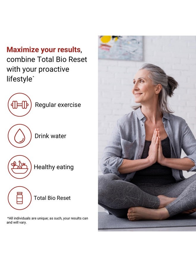 ACTIVATEDYOU Total Bio Reset- Detox Formula for Cleansing & Flushing Digestive System for Radiant Skin & Sustained Energy w/Chlorella, Kiwi Fruit, and Dandelion Root (60 Capsules) - Image 5