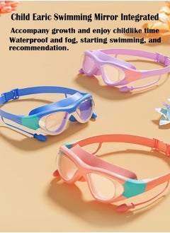 ZCM-HAPPY Children's Swimming Goggles With Earplugs  - Image 3
