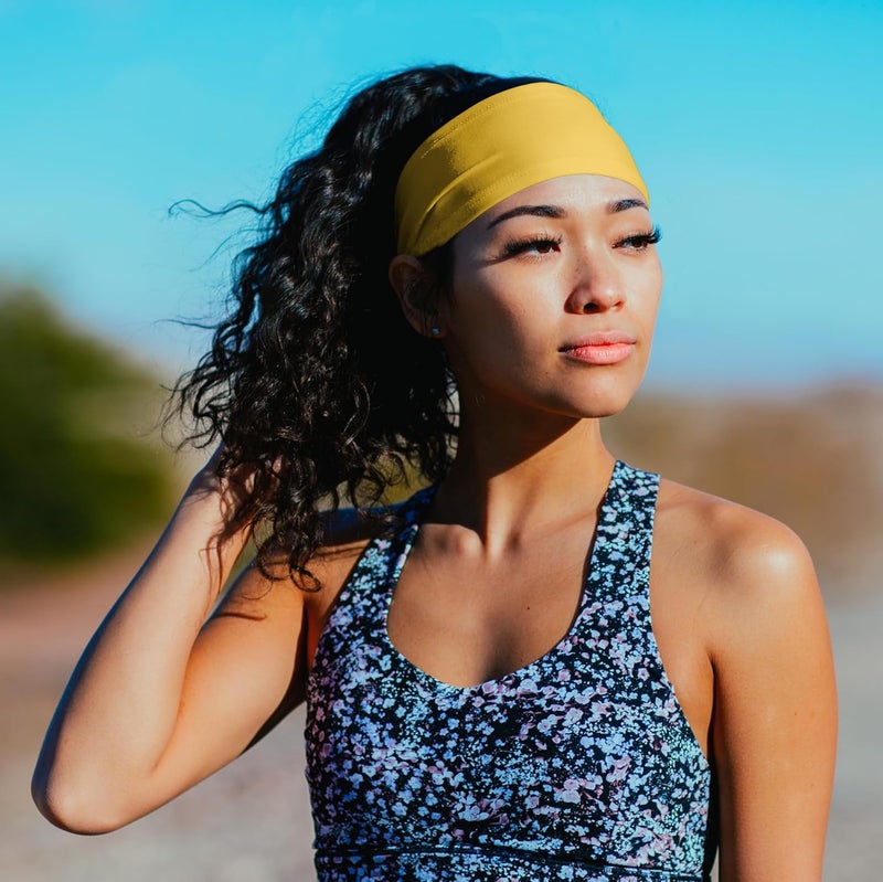 Suddora Workout Headband - Lightweight, Stylish & Comfortable Spandex Headband for Running, Workout, Football, Cosplay & Costumes - Image 5