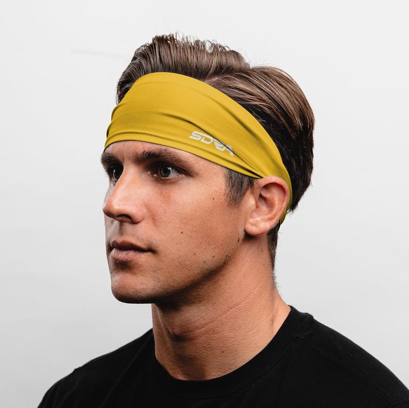 Suddora Workout Headband - Lightweight, Stylish & Comfortable Spandex Headband for Running, Workout, Football, Cosplay & Costumes - Image 2