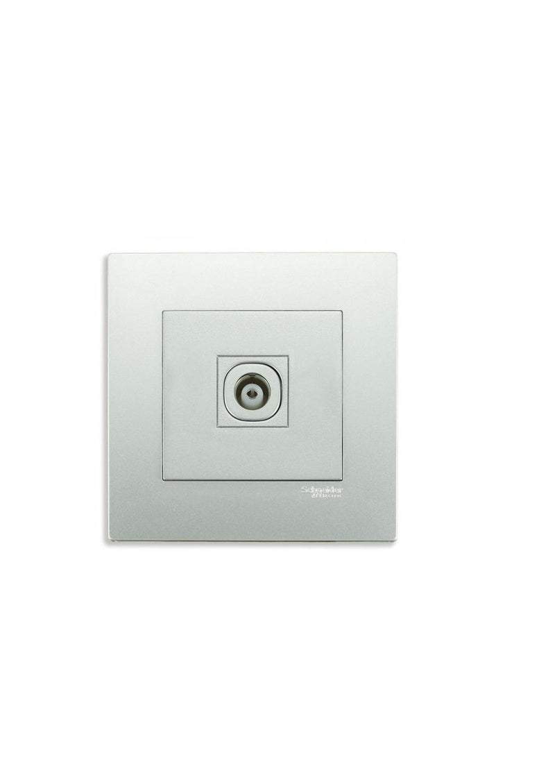 Schneider Vivace 1G TV Co-axial Outlet (Socket)