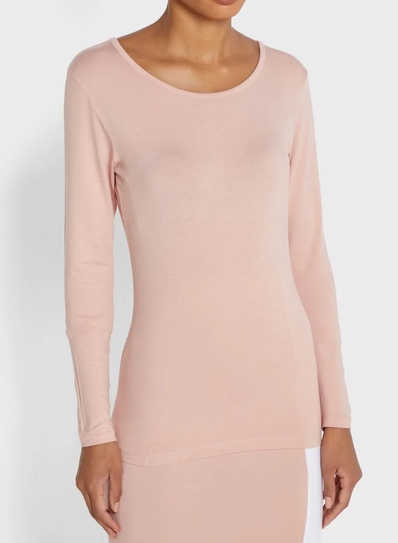Ginger Basics Essential Long Sleeve Top