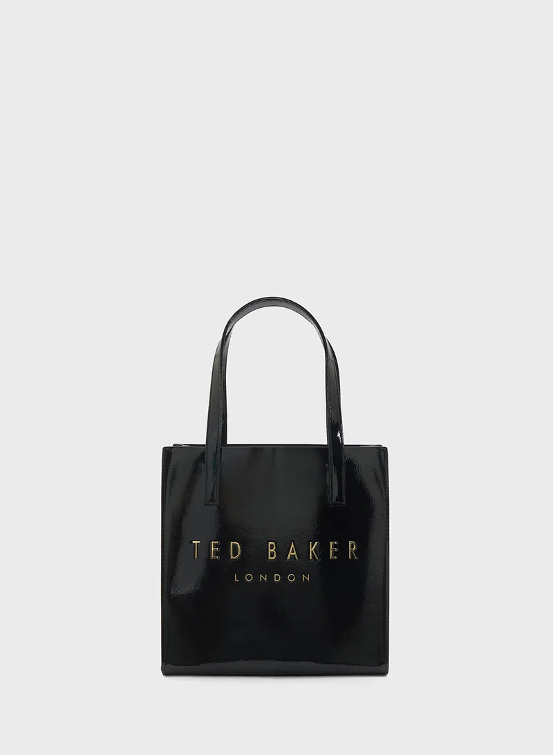 تيد بيكر Crinkle Small Icon Tote