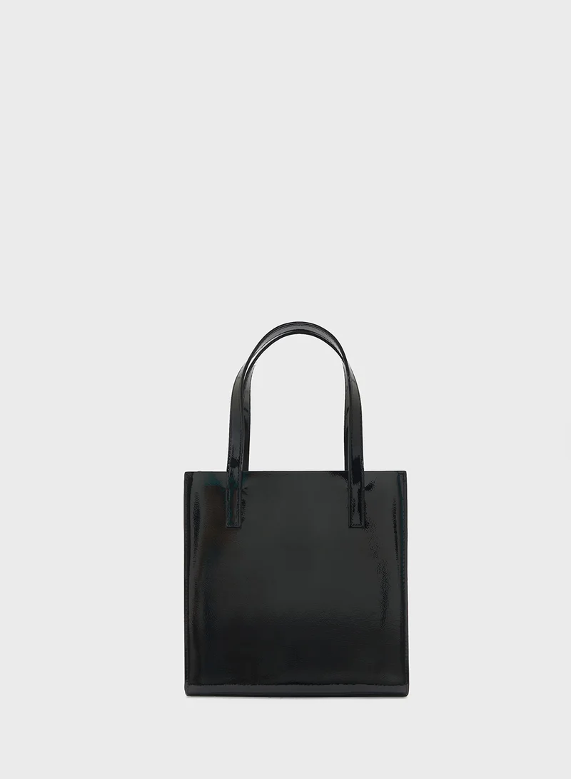 تيد بيكر Crinkle Small Icon Tote