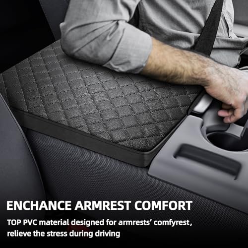GAWAF Center Console Cover Fit for 2011-2016 Ford F250 F350 F450 Super Duty 2011-2014 F150 with Jump Seat Console, Armrest Cover Console Cover, Customized Accessories (Only Jump Seat) - Image 3