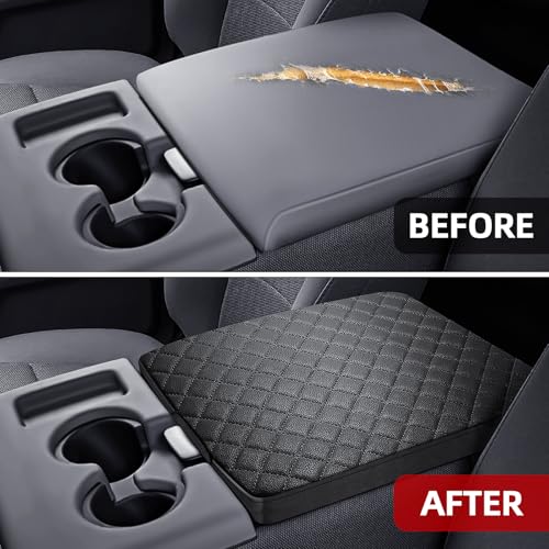 GAWAF Center Console Cover Fit for 2011-2016 Ford F250 F350 F450 Super Duty 2011-2014 F150 with Jump Seat Console, Armrest Cover Console Cover, Customized Accessories (Only Jump Seat) - Image 5
